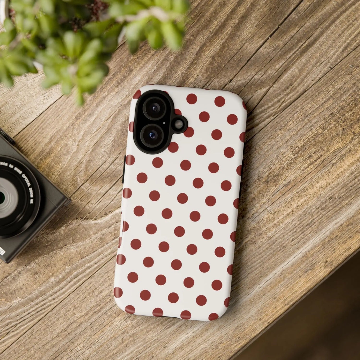 Cherry polka dot Phone Case cover