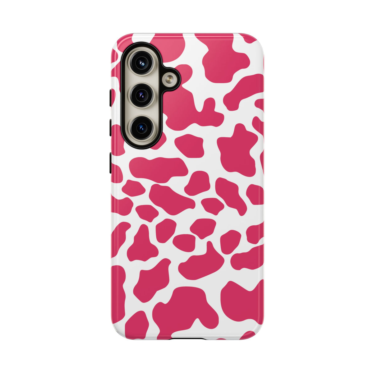 Pink Cow Print Phone Case Cover — Cute Tough Cases Protection