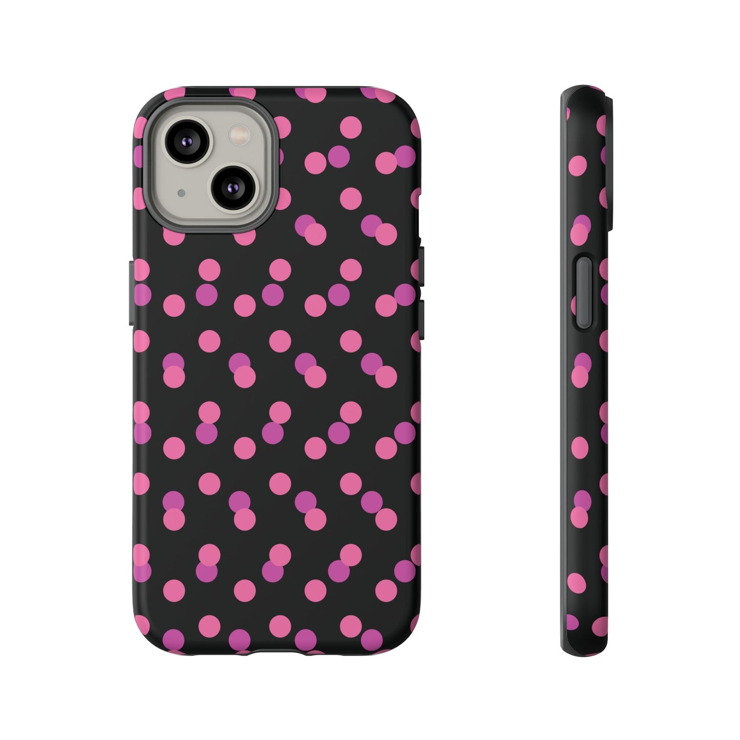 Pink Confetti Dot Phone Case | Tough Phone Case
