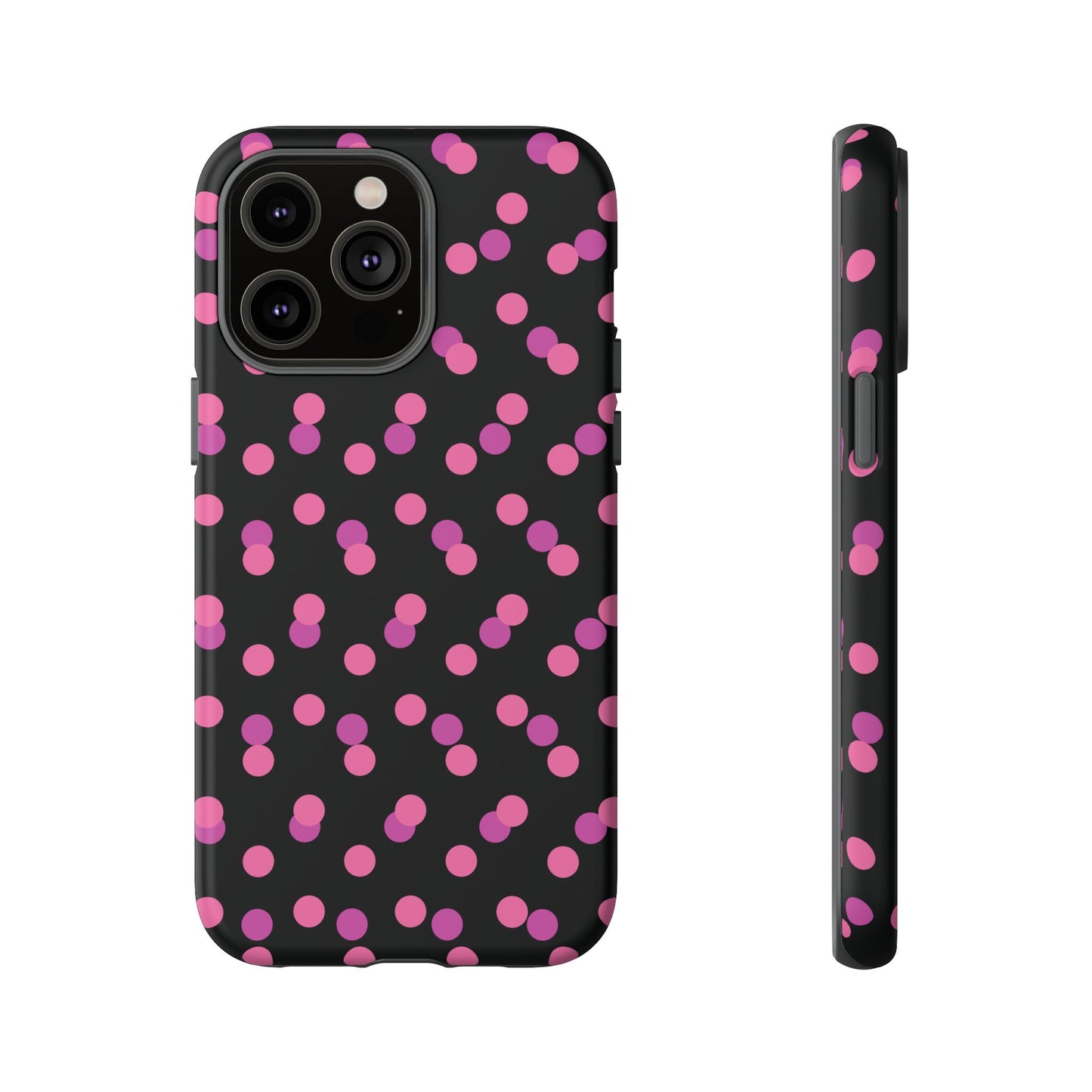 Pink Confetti Dot Phone Case | Tough Phone Case