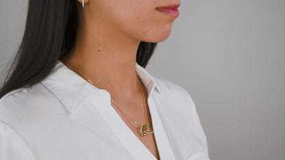 Forever Valentine Necklace Interlocking Hearts Jewellery