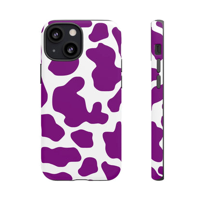 Purple Cow print Phone Case Cover - iPhone 13 Mini / Matte - Phone Case